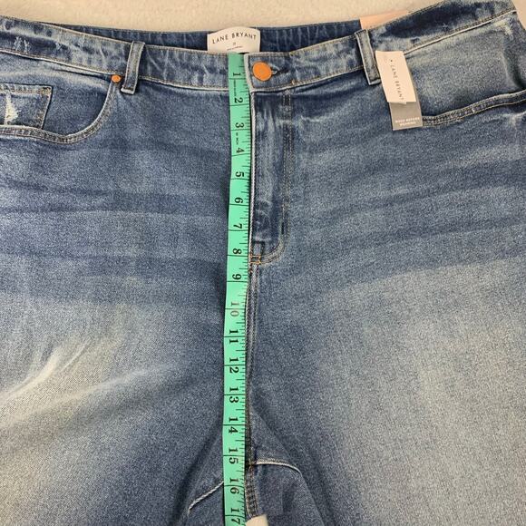 Lane Bryant Women's Plus High Rise Distressed Jeans Size 20 - Picture 5 of 9